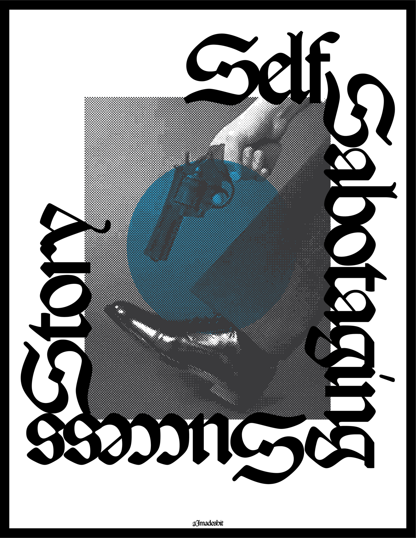 Self sabotage print